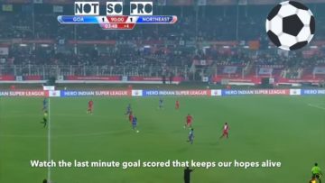 Last Minute Goal by Romeo for FC Goa